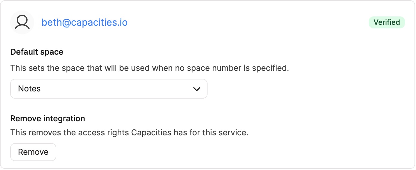 Choose default email