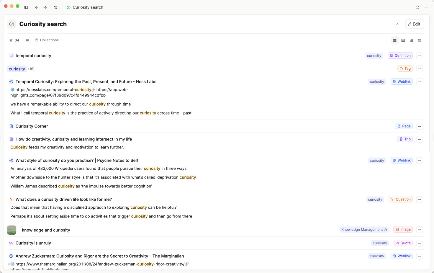 Search query